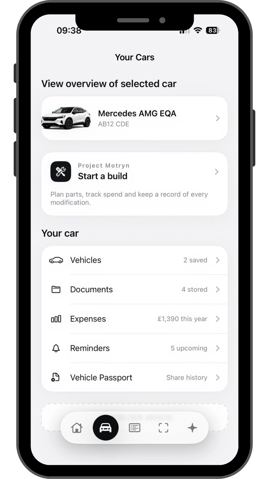 MOTRYN vehicle list
